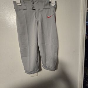 Nike Kids Gray Athletic Bottoms